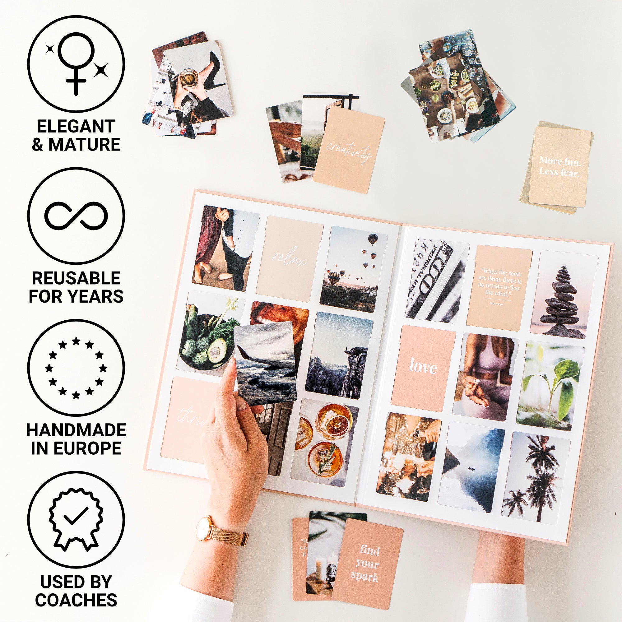 Vision Board Kit for Women | Elegant & Mature Dream Board for Adults ...