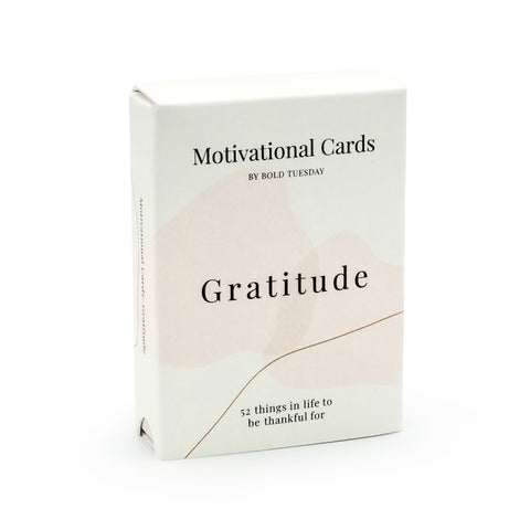Gratitude – 52 Motivational Cards