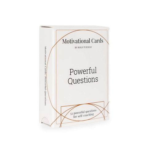Powerful Questions – 52 Motivational Cards